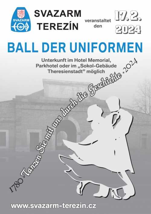 Ball der Uniformen Terezín 2024 